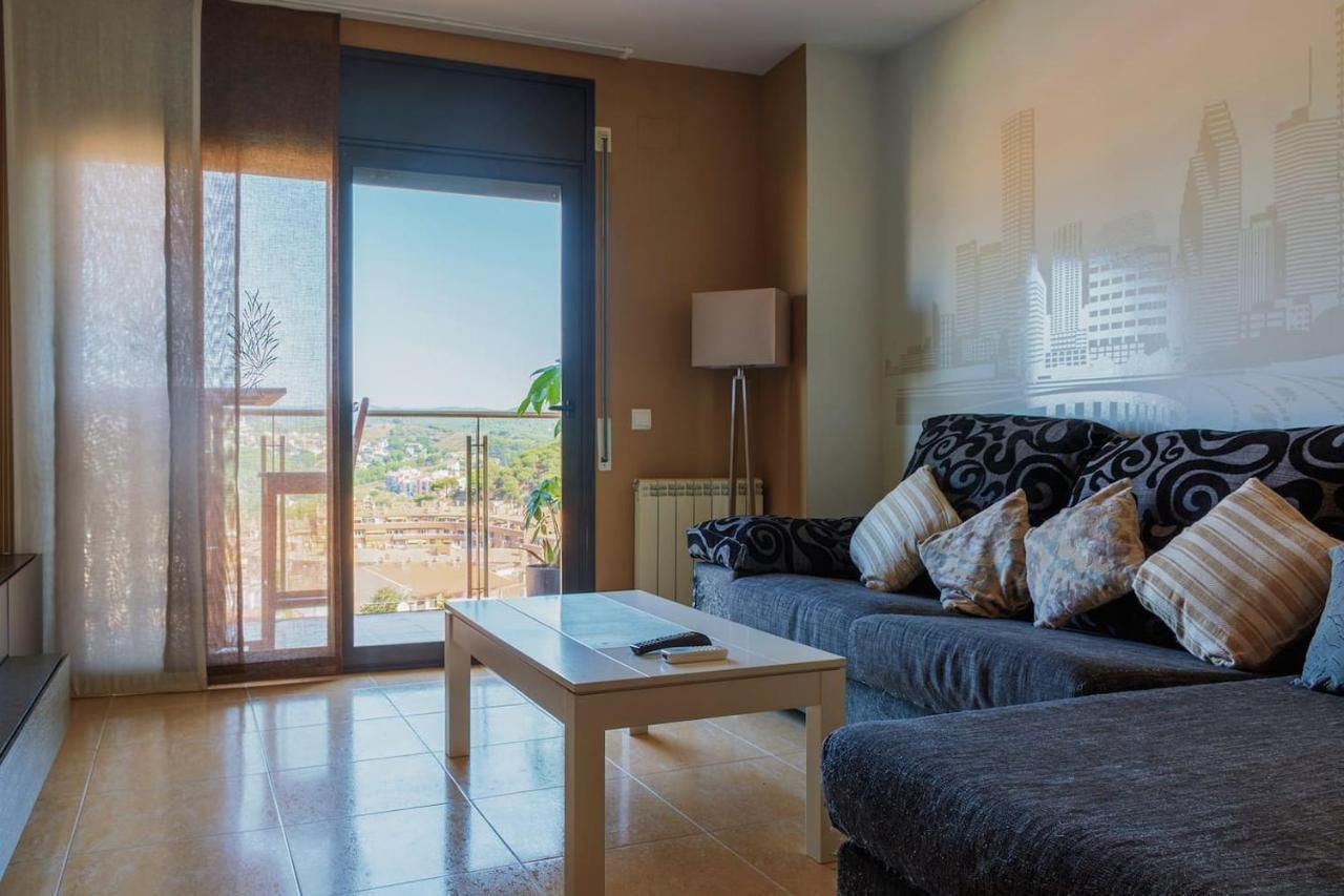 Apartamento En Blanes Con Piscina Y Parking Apartment ภายนอก รูปภาพ